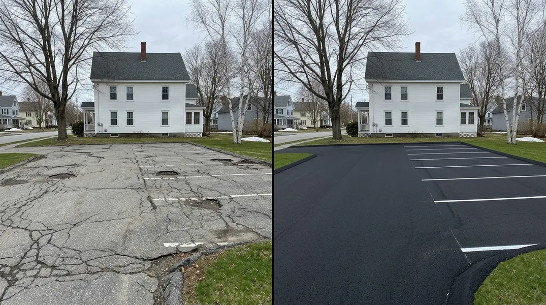 Steep Hillside Driveways in Little City and West Bangor: What Works