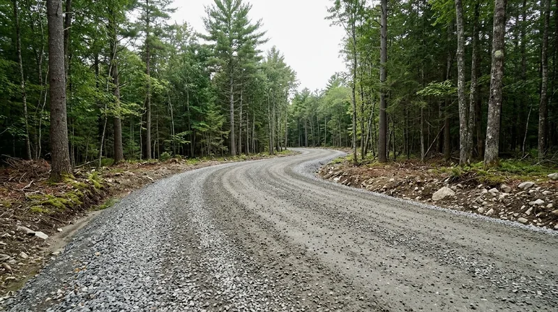 Gravel Driveway Installation & Grading Bangor